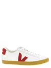 Veja Logo Patch Low-top Sneakers In White