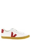 Veja Logo Patch Low-top Sneakers In White