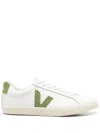 Veja Esplar Logo Leather Sneaker In White