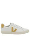 Veja Campo Chromefree Leather Sneakers In White