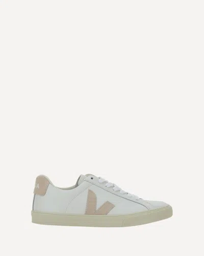 Veja Esplar Leather Sneakers In Neutral