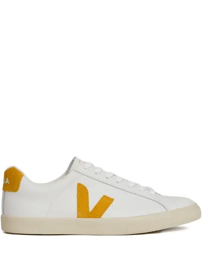 Veja Esplar Suede-inserts Sneakers In White