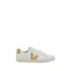 Veja Campo Chromefree Leather Sneakers In Yellow
