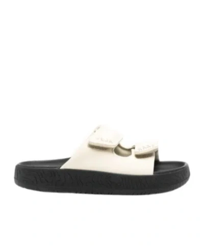 Veja Etna Bold Double-strap Slides In Neutral