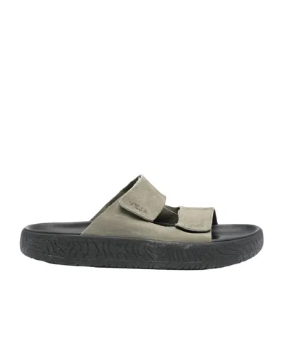 Veja Etna Double-strap Slide Sandals In Green