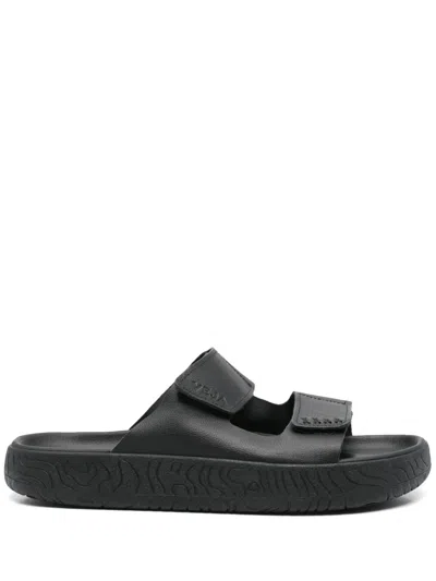 Veja Etna O. T. Leather Full Slippers In Animal Print