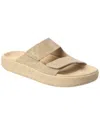 Veja Touch-strap Platform Sandals In Neutral