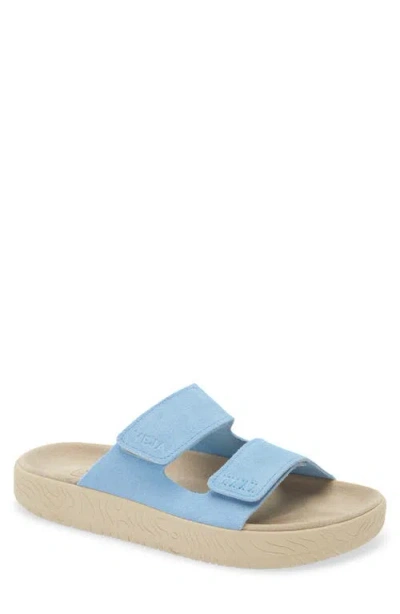 Veja Etna Suede Slide Sandal In Multi