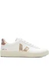 Veja Campo Sneakers In White Leather In Multi
