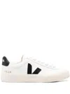 Veja Field Leather White Black Shoes
