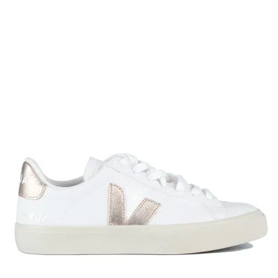 VEJA VEJA FIELD LEATHER WHITE PLATINE