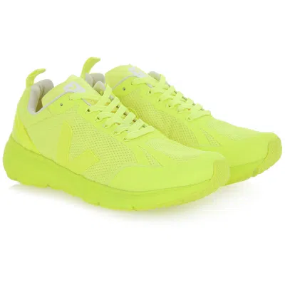 Pre-owned Veja Campo, Alveomesh Condor 2 Mesh Sneakers In Yellow