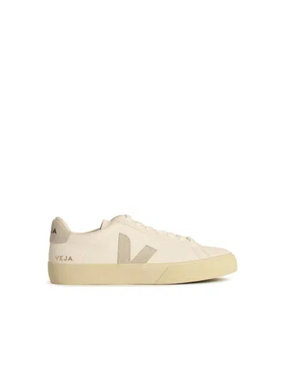 Veja 'low-top Leather Sneakers Rubber Sole' In White