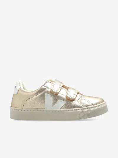 Veja Kids'  Girls Chromefree Leather Small Esplar Traners