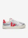 Veja Volley Metallic Leather Sneakers In Multi
