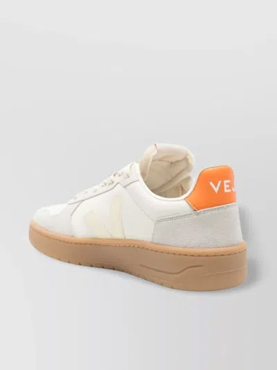 Veja Grained Leather Sneakers Pure