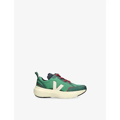 Veja Green Kids' Canary Light Mesh Low-top Trainers Eur 33 / 1 Uk