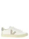 Veja Leather Sneakers In Grey