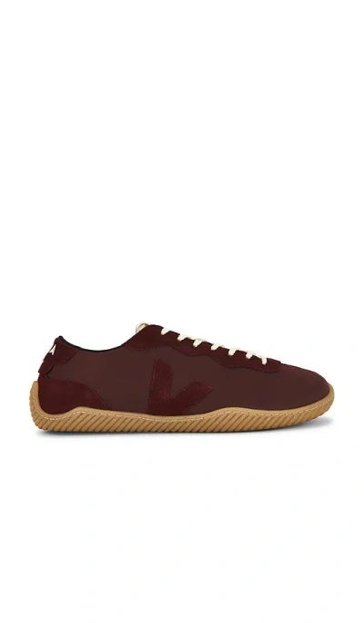 Veja Jitsu X Baserange Sneaker In Burgundy