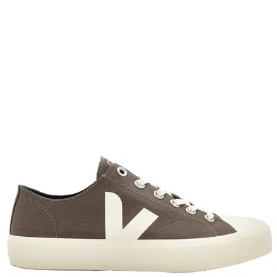 VEJA VEJA KAKI PIERRE WATA II RIPSTOP LOW-TOP SNEAKERS