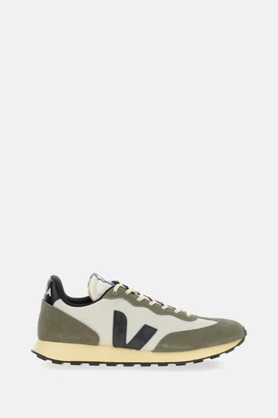 VEJA KHAKI LACE UP SNEAKERS