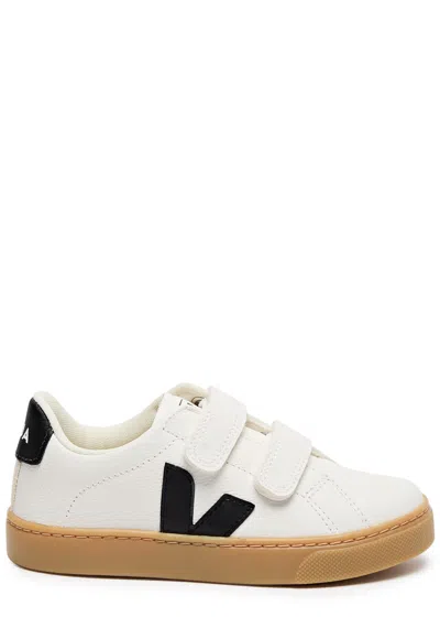 Veja Kids Esplar Leather Sneakers (it29-it34) In White