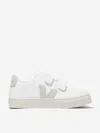 Veja White Leather Esplar Trainers In White