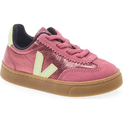 Veja Babies'  Kids' Small Volley Sneaker In Pink