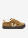 Veja Kids Suede Small Esplar Winter Trainers In Brown