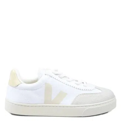 Veja Kids Volley Elastic Laces Trainers In White