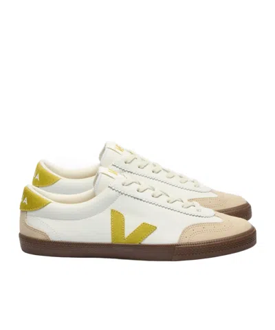 Veja Lace-up Low-cut Casual Shoes In White