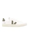Veja White Campo Chromefree Leather Sneakers In White
