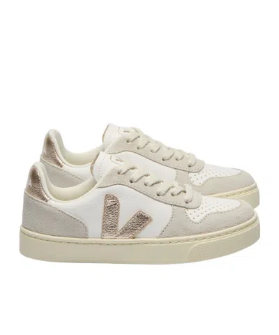 Veja Laced Sneakers In Nude