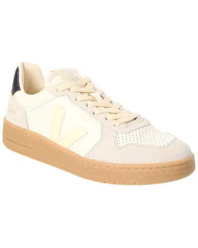 Veja Leather & Suede Sneaker In Neutral