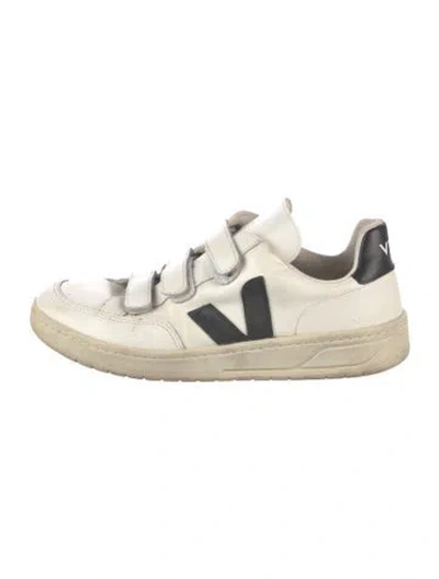 Pre-owned Veja Leather Athletic Sneakers In Multi