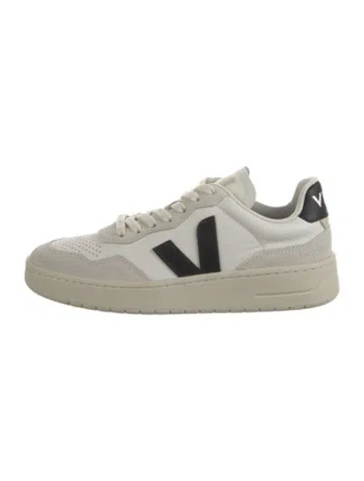 Pre-owned Veja Leather Athletic Sneakers W/ Tags In Neutrals