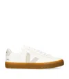 Veja Campo Chtomefree Leather Sneakers In White