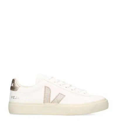 Veja Leather Campo Sneakers In White