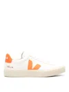 Veja V-12 Leather Sneaker In White