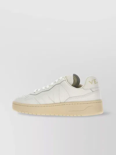 Veja Leather Low-top Sneakers Front Perforations In White