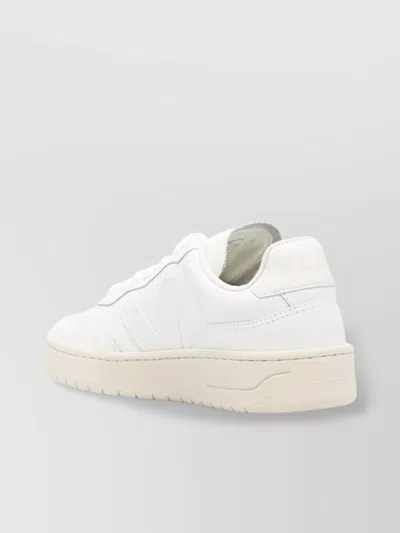 Veja Leather Low-top Sneakers Perforated Detailing