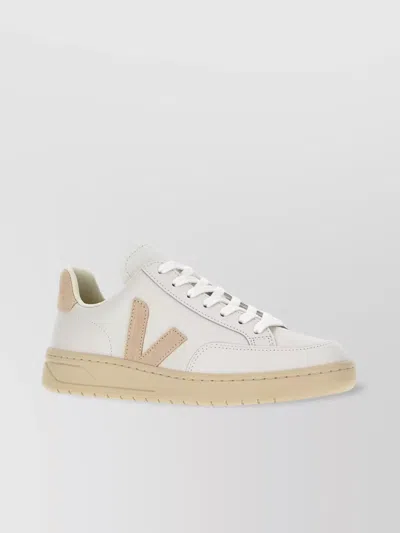 VEJA LEATHER LOW-TOP SNEAKERS RUBBER SOLE