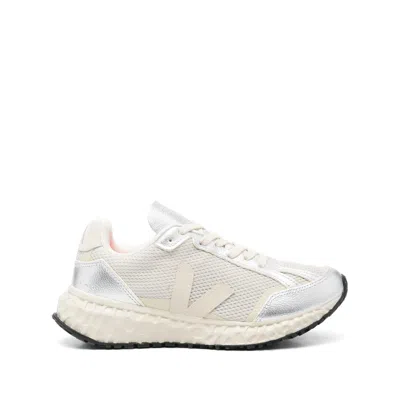 Veja Leather Sneakers In Grey