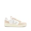 Veja V-10 Panelled Lace-up Sneakers