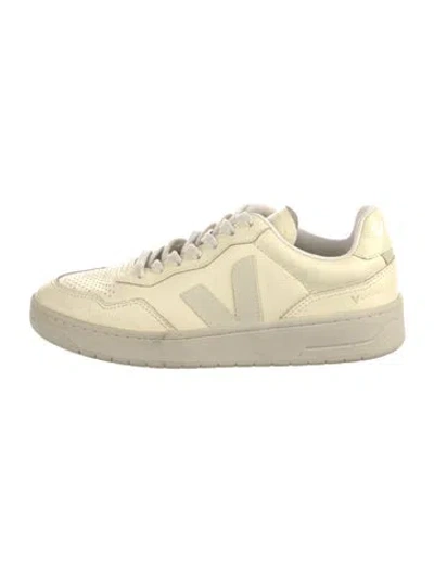 Pre-owned Veja Leather Sneakers In Brown
