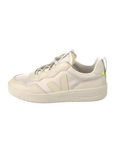 Pre-owned Veja Leather Sneakers In Brown