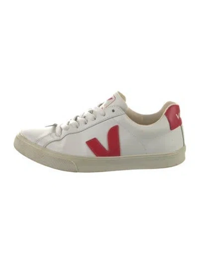 Pre-owned Veja Leather Sneakers In Multi