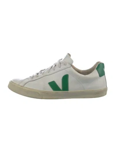 Pre-owned Veja Leather Sneakers In Multi