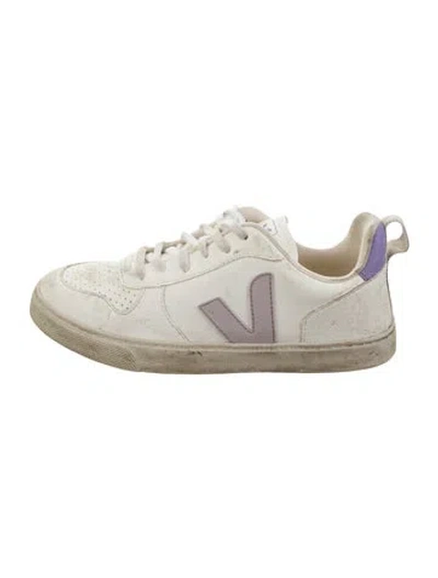 Pre-owned Veja Leather Sneakers In Multi