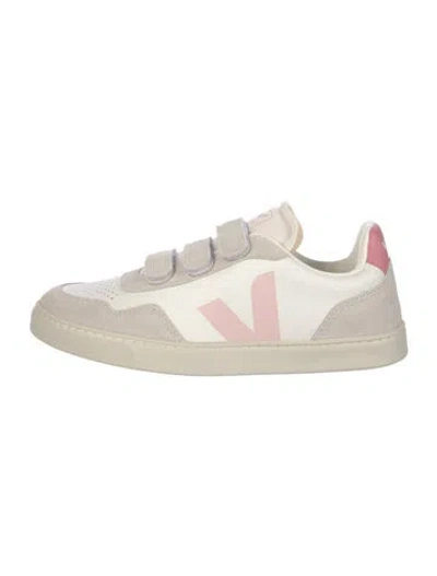 Pre-owned Veja Leather Sneakers In Neutrals